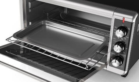 Black and decker 2025 extra wide toaster oven